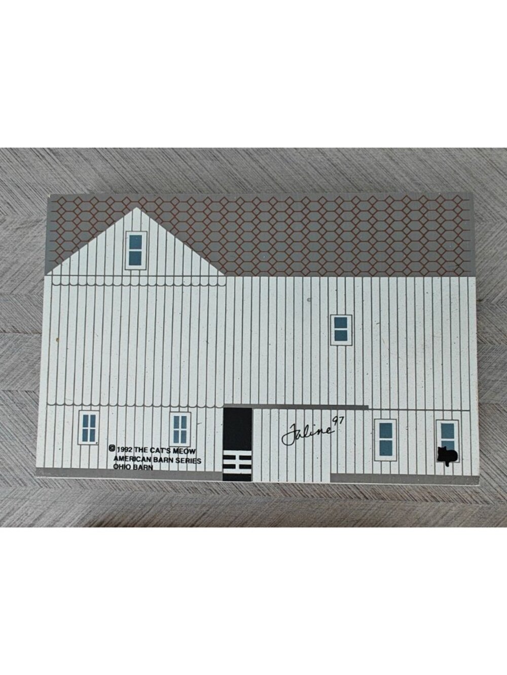 The Cat’s Meow 1992 American Barn Lot Of 4 Collectibles Vintage Rustic Décor - Picture 6 of 10